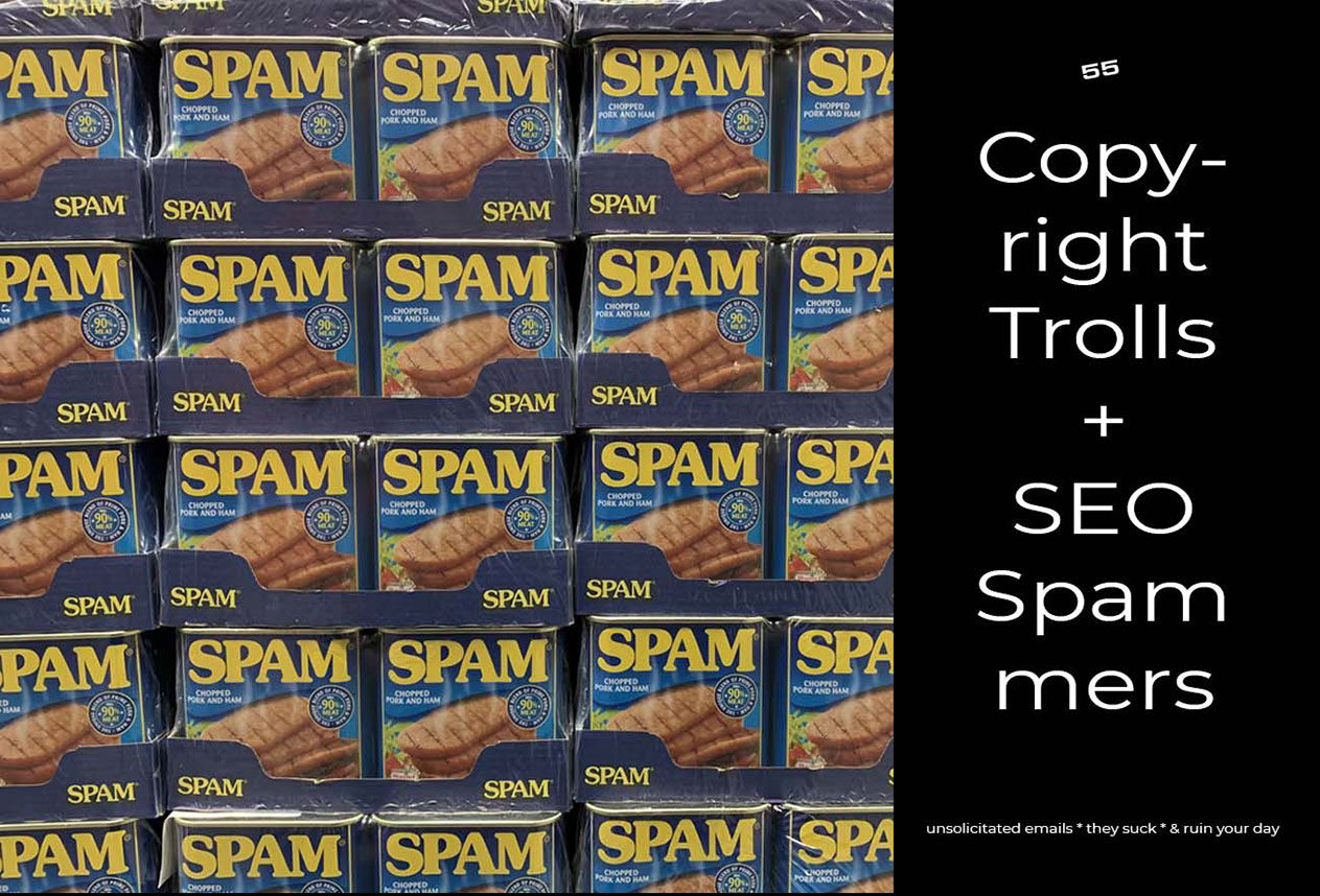 Copyright Trolls and Fighting SEO Spam