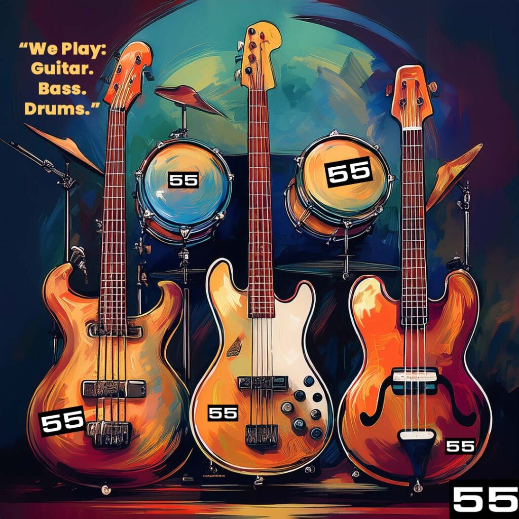 WePlayGuitarBassDrums