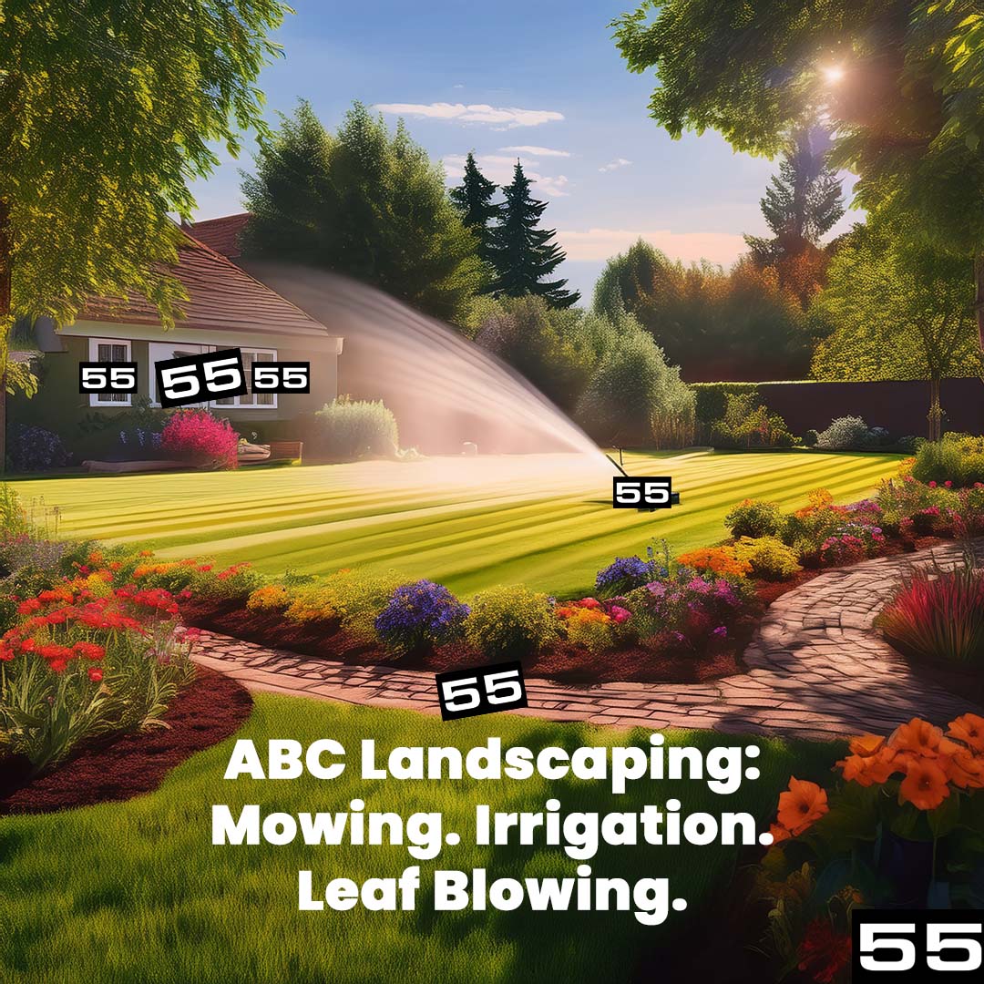 abc landscaping mowing irrigation leaf blowing
